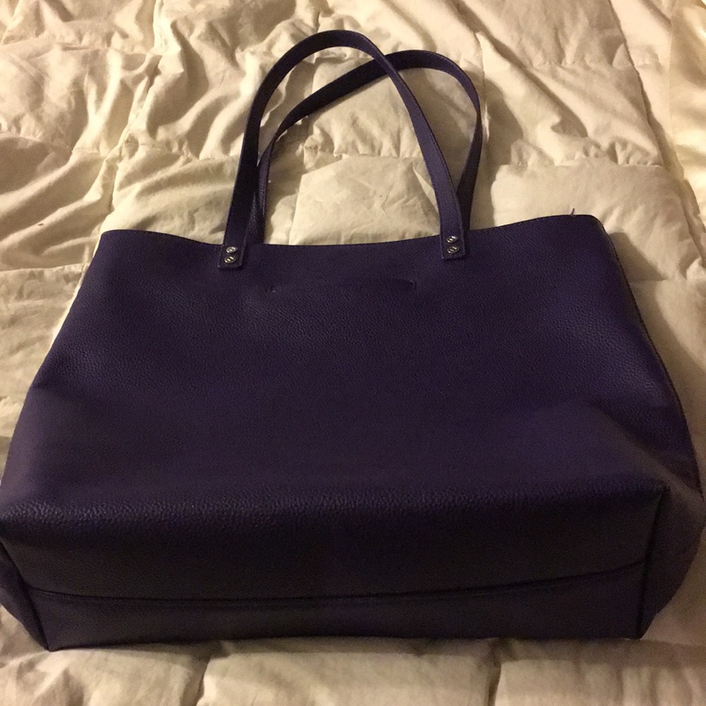 ThirtyOne Purple Leather Tote 💜